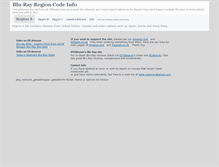 Tablet Screenshot of blurayregioncodes.com
